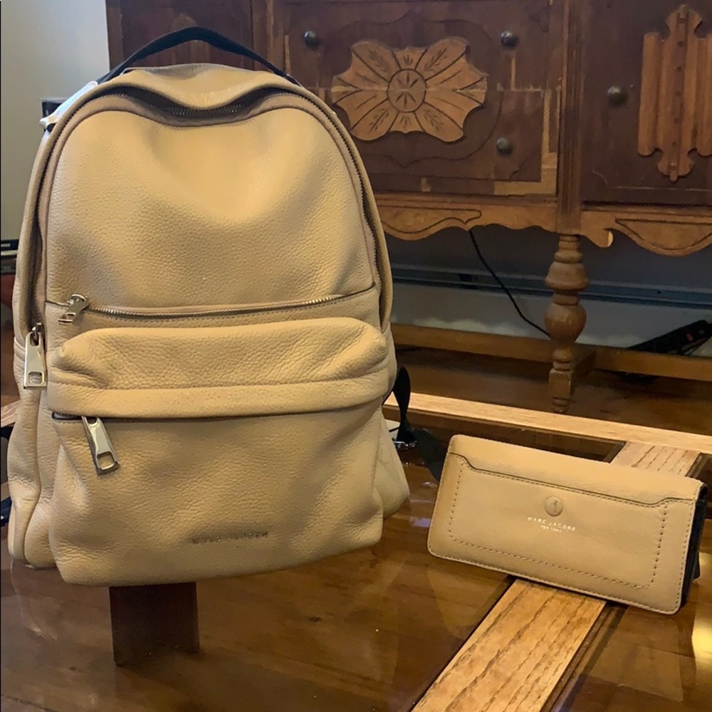Authentic Marc Jacobs BUNDLE Backpack & Wallet
